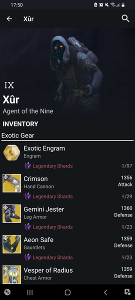 Destiny 2 Companion - Preview 14