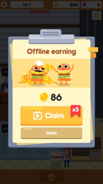 Idle Burger Factory - Preview 1