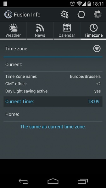 Fusion Info Widget - Preview 13