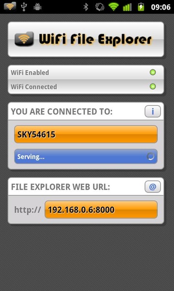 WiFi File Explorer - Preview 7