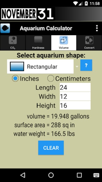 Aquarium Calculator - Preview 9