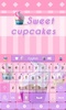 Sweet Cupcake Keyboard screenshot 5