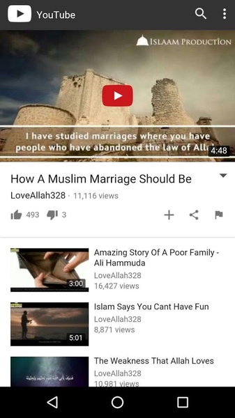 LoveAllah328 Youtube Videos - Preview 1