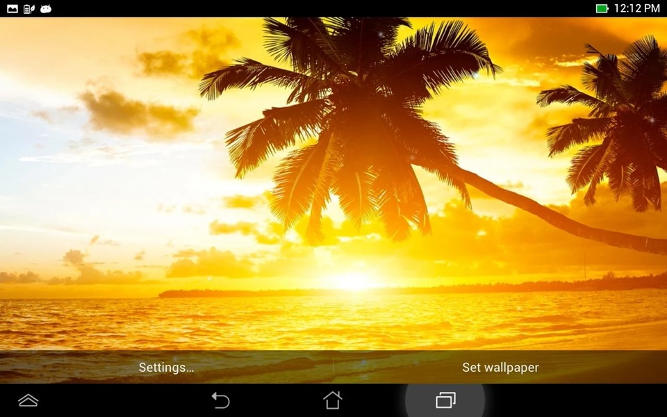 Sunset Live Wallpaper - Preview 1