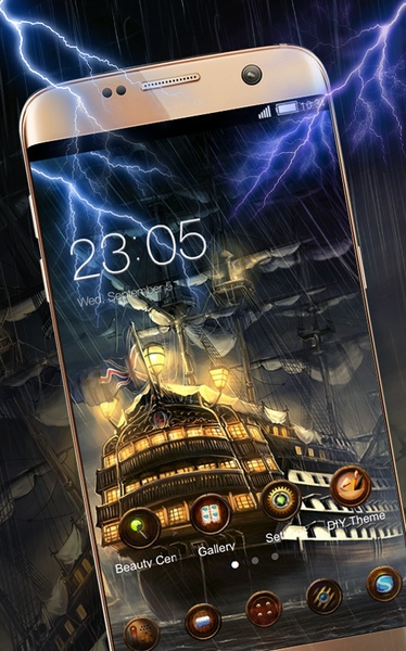 Thunder Lightning Theme: Caribbean Storm - Preview 4