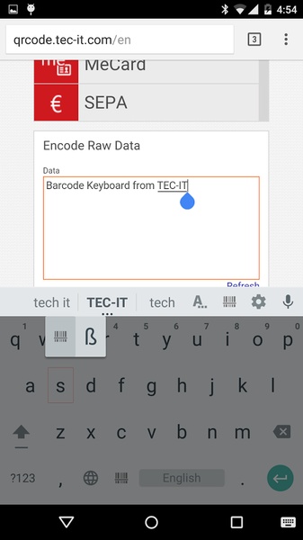Barcode Keyboard (Demo) - Preview 13