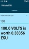 Volts to ESU converter screenshot 4