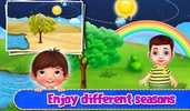 Season Learning Activities Kids Educational Game screenshot 5