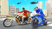 Police Moto Bike Mafia Chase screenshot 3