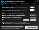 Multiple Reboot Scheduler screenshot 1