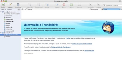 Thunderbird screenshot 3