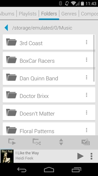 Rocket Player Light Blue Theme - Preview 9