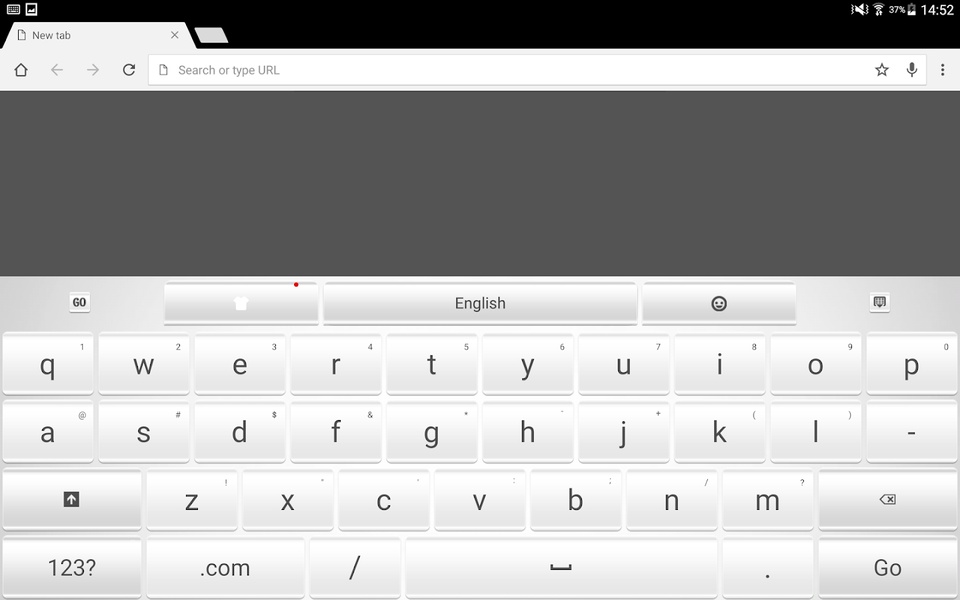 GO Keyboard White Theme - Preview 13