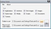 Desktop Sorter screenshot 1
