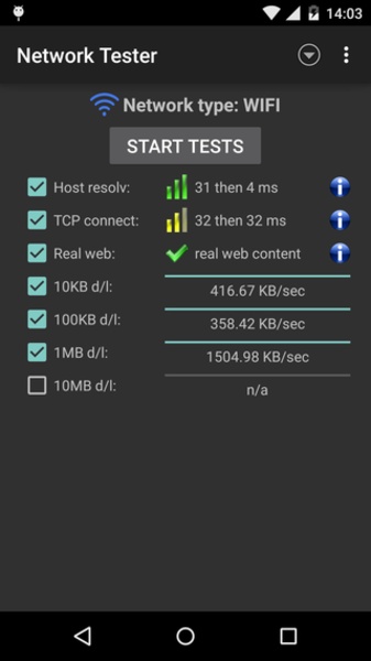 Network Tester - Preview 3