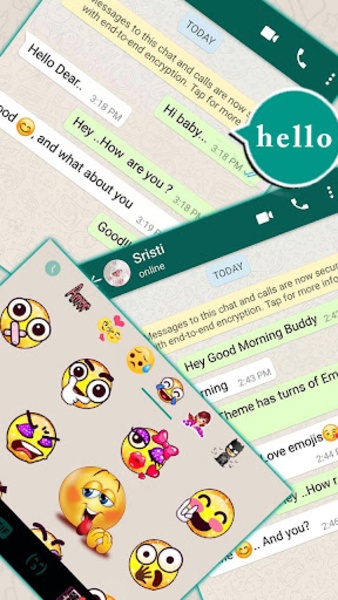 SMS Messenger Keyboard - Preview 3