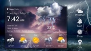 Car Radio Style Weather Widget screenshot 11