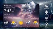 Glitter Gold Live Weather HD screenshot 11