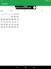 Calendar - Months and weeks of screenshot 4