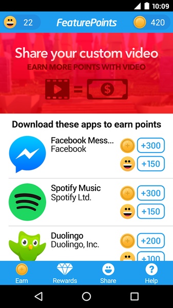 Les Points pour Android télécharger gratuit