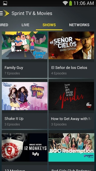 Sprint TV & Movies - Preview 3