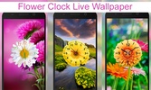 Flower Clock Live Wallpaper screenshot 7