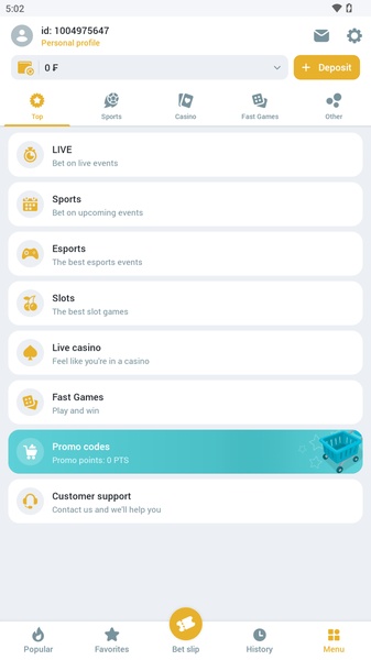 Melbet app