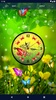 4K Live Wallpaper Butterfly Clock screenshot 3