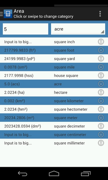 Conversion Calculator - Preview 1