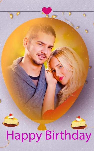 Happy Birthday Photo Frame - Preview 3