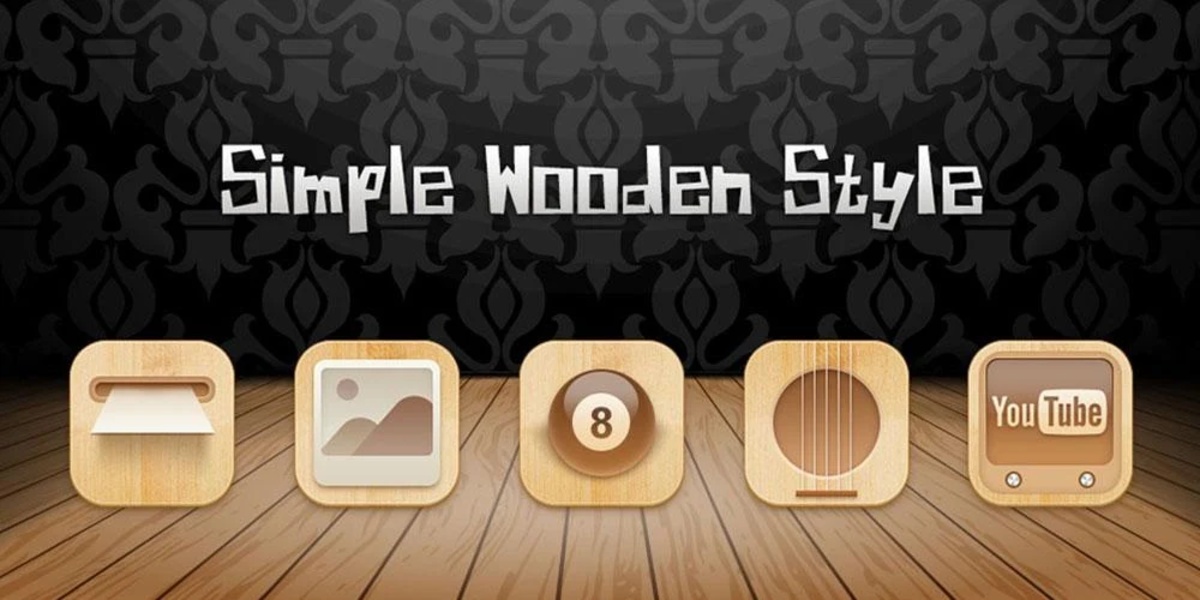 Simple Wooden Style Theme - Preview 4
