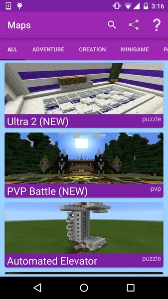Maps MCPE - Preview 5
