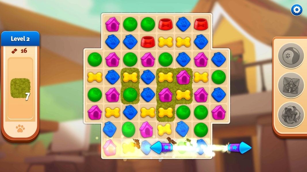 Doggie Dog World: Pet Match 3 - Preview 1