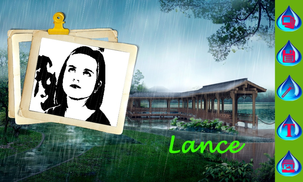 Rain Photo Frames - Preview 3