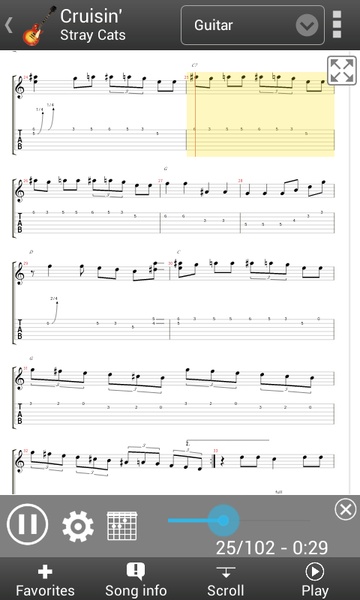 GuitarTab - Tabs and chords - Preview 10