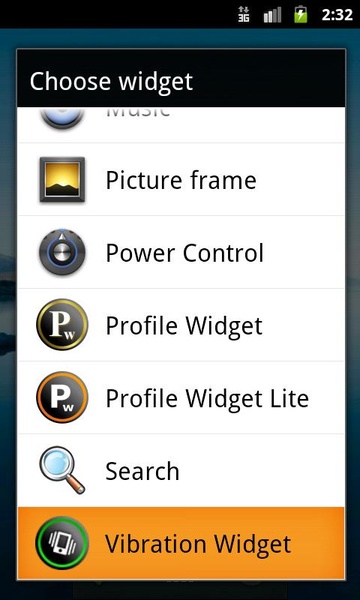 Vibration Widget - Preview 6