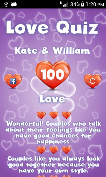 Love Test Quiz - Preview 2