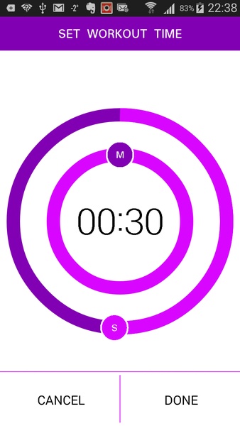 Tabata timer with music - Preview 6