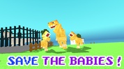 Blocky Dino Park T-Rex Rampage screenshot 3