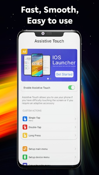 Assistive Touch iOS 16 - Preview 3