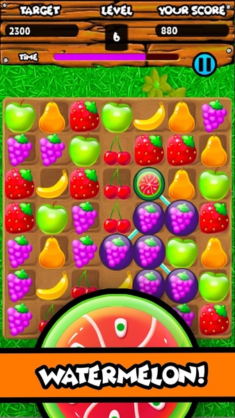 Fruity Gardens - Fruit Link Puzzle Game - Preview 3