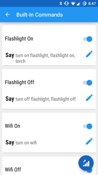 Commandr for Google Now - Preview 8