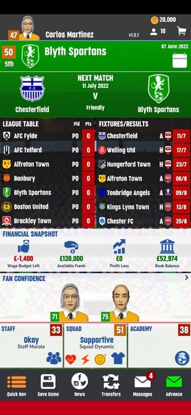 FCM23 Soccer Club Management - Preview 4