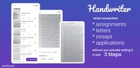 Handwriter: text to assignment screenshot 8