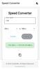 Unit Swap - Speed Converter Application screenshot 1
