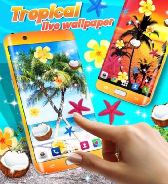 Tropical live wallpaper - Preview 4