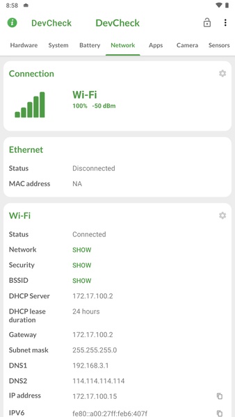 DevCheck - Preview 8
