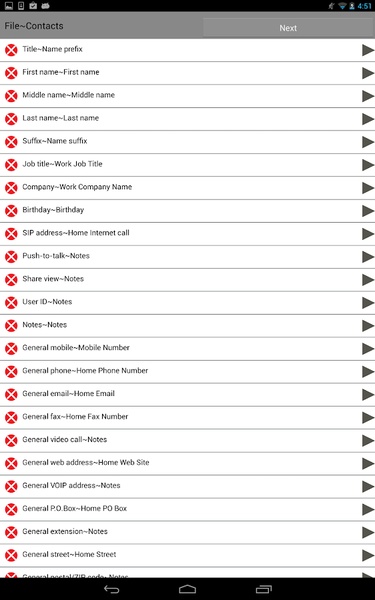 CSV Contacts Importer - Preview 12