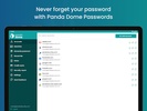 Panda Dome Passwords screenshot 5