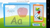 Alphabet puzzles flash cards screenshot 3